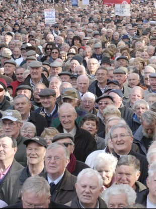 Some 15,000 older people turned out for the 2008 rally