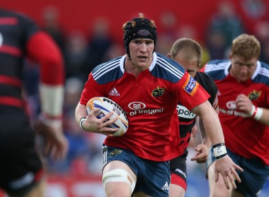 Sean Dougall comes into the Munster team.