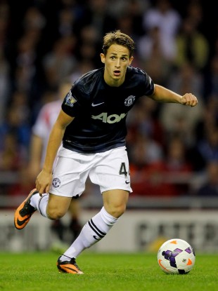 Manchester United's Adnan Januzaj in action against Sunderland.