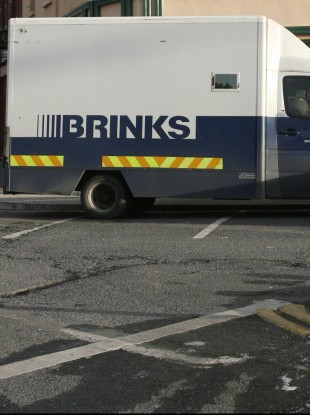 Cash-in-transit van (file photo)